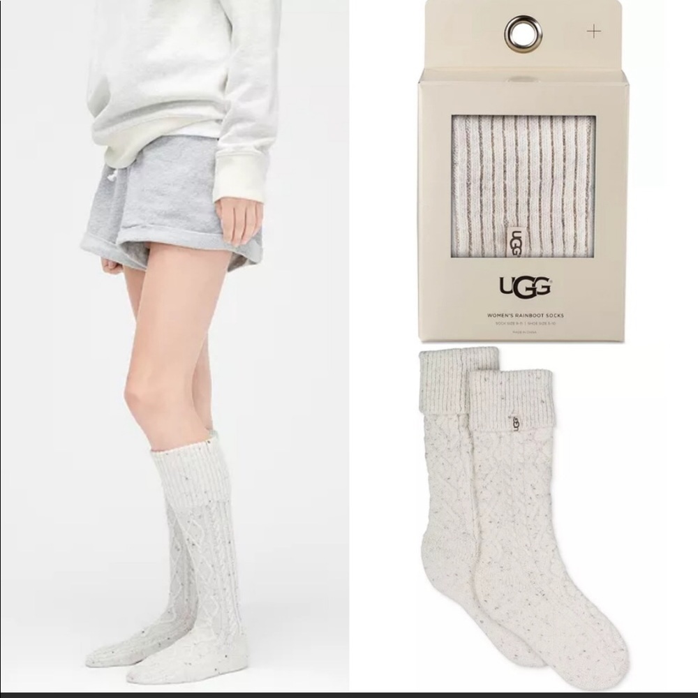 UGG Shaye Tall Boot Socks, OSFM NIB - Picture 1 of 4